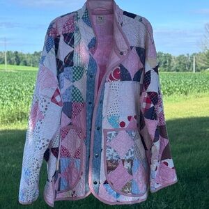 Vintage Quilt Coat — One-of-a-Kind Heirloom Reimagined